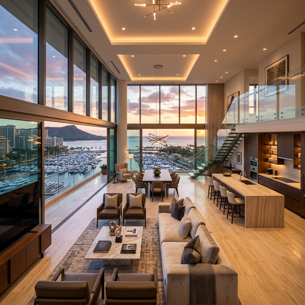 Travertine Penthouse